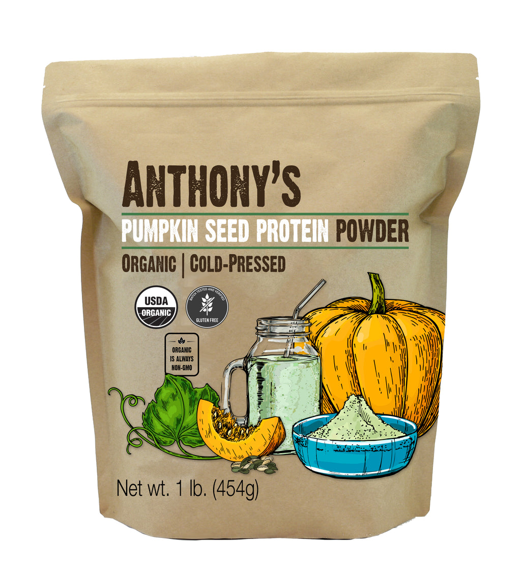 Anthony’s Organic Pumpkin Seed Protein Powder, 1lb
